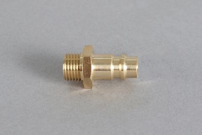 Air plug - brass 